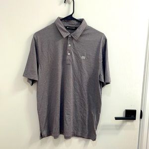 Travis Mathew Golf Shirt, Size Medium